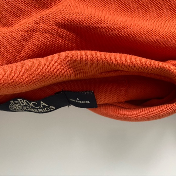 Classic Orange Polo Shirt - great color - a staple for every man’s closet - Picture 6 of 8